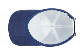 Oxford blue linen | Varisty headwear | Milieustore.no