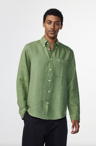 NN07 skjorte | Arne BD linen shirt | Milieustore.no