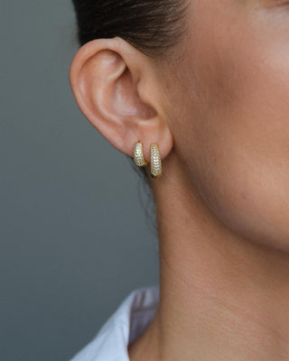 Dome pave hoops small | Philippa studios | Milieustore.no
