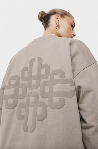 The couture club genser | Emblem oversized sweatshirt | Milieustore.no