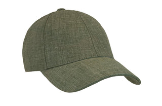 Pistachio green linen | Varisty headwear | Milieustore.no