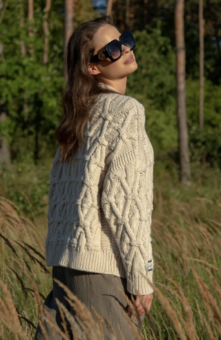 Fobya | Classic buttoned cardigan | Milieustore.no